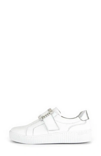 Gabor 43.338 Platform Sneaker In White