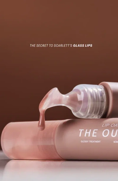 The Outset Lip Oasis Glossy Treatment In Brown