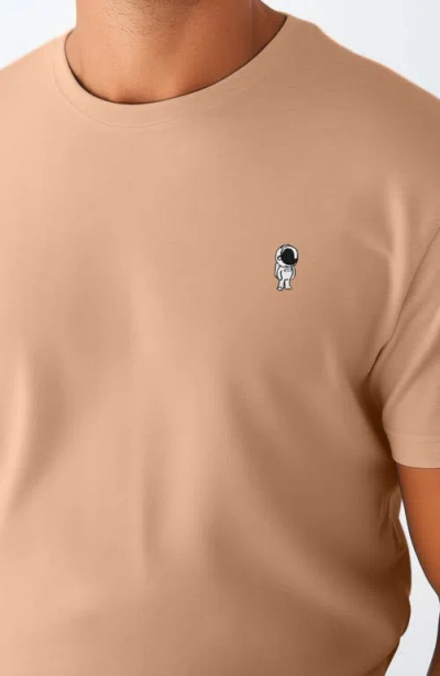 Dalix Astronaut Tee In Peach
