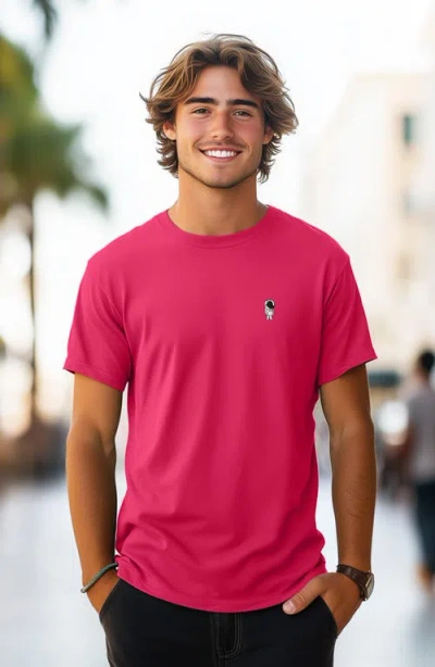 Dalix Astronaut Tee In Fuchsia