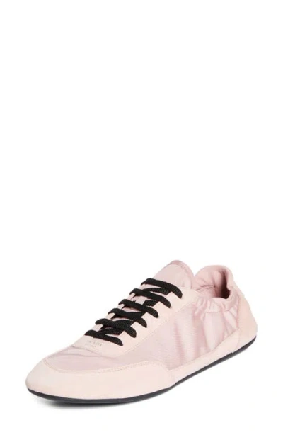 Prada Collapse Sneakers Elasticated Collar In Pesco