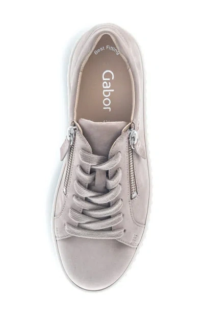 Gabor 43.200 Platform Sneaker In Neutral