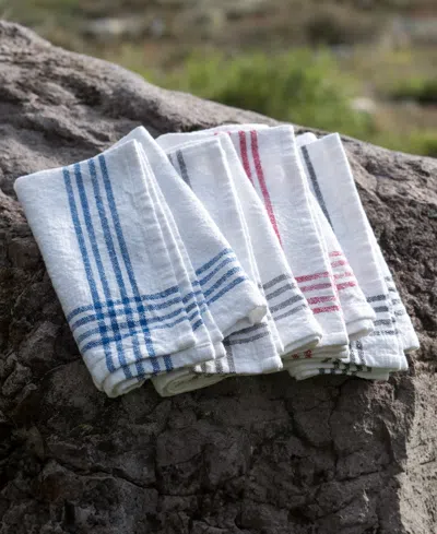 Kaf Home Lyon Napkins, Set Of 4 In Cherry