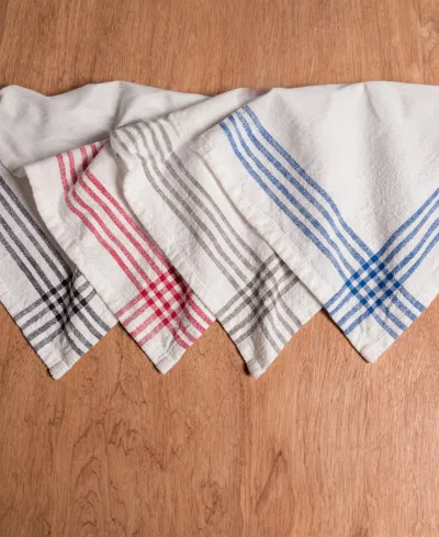 Kaf Home Lyon Napkins, Set Of 4 In Cherry