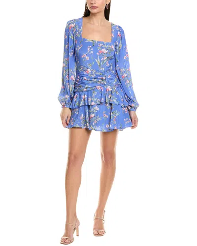 Yumi Kim Norelle Mini Dress In Blue