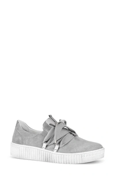 Gabor Waltz Womens Casual Trainers Colour: White/silver, Size: 8 In White