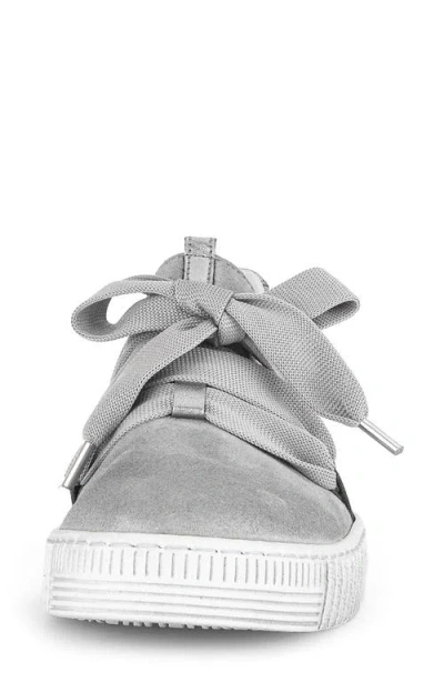Gabor Waltz Womens Casual Trainers Colour: White/silver, Size: 8 In White