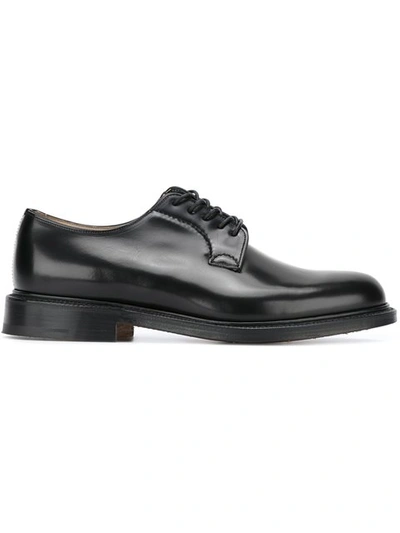 Church's Shannon Lw Leather Derby Shoes In Black