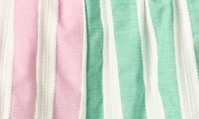 English Factory Colorblock Stripe Shirt In Pink Multi