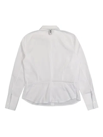 Prototypes Shoelace Poplin Shirt In White