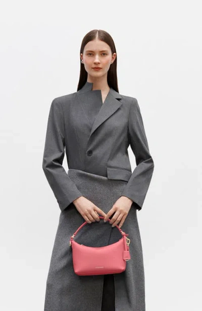 Maison De Sabre Small Soft Hobo Tote Bag In Candy Pink