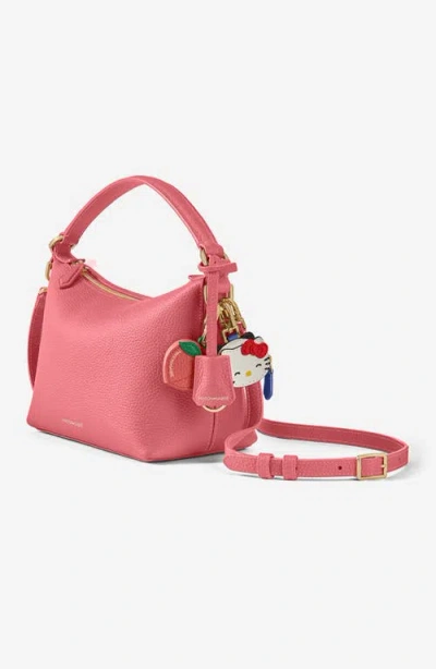 Maison De Sabre Small Soft Hobo Tote Bag In Candy Pink