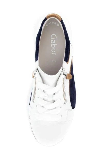 Gabor 63.330 Platform Sneaker In Marine