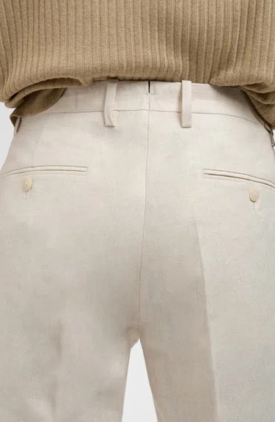 Mango Men's Super Slim-fit Tailored Trouser Pants In Neutral