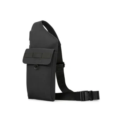 Edition22 Lockpoint Sling Bag In Black