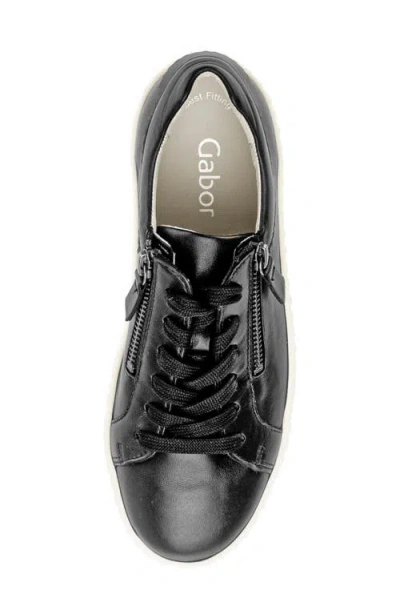 Gabor 53.200 Platform Sneaker In Black