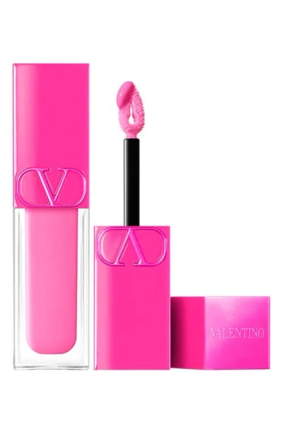 Valentino Puffer Gloss With Plumping Effect In 302r Extra Pink