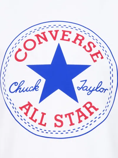 Converse White Chuck Patch Tee In White
