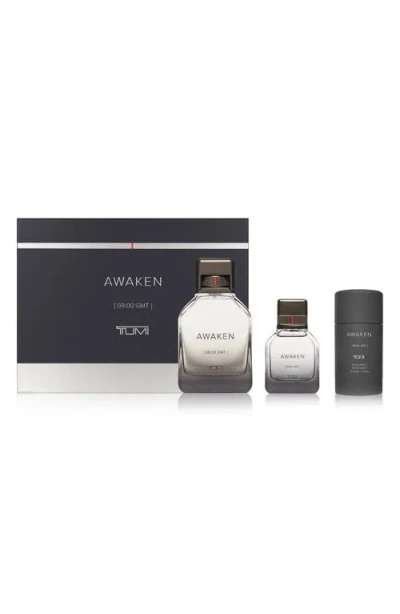 Tumi Awaken [08:00 Gmt] Eau De Parfum Gift Set ($223 Value) In No Color