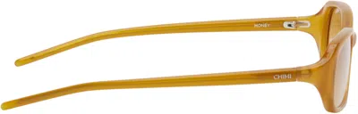 Chimi Orange Code Sunglasses In Honey
