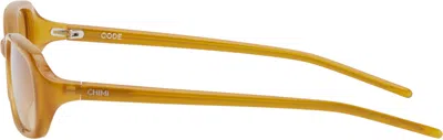 Chimi Orange Code Sunglasses In Honey