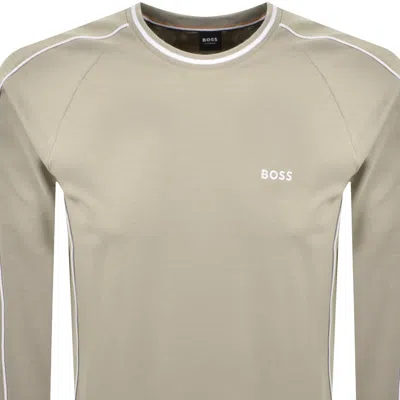 Hugo Boss Boss Sweatshirt Light Beige In Neutral