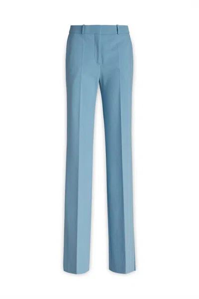 Del Core Twill Trousers In Blue
