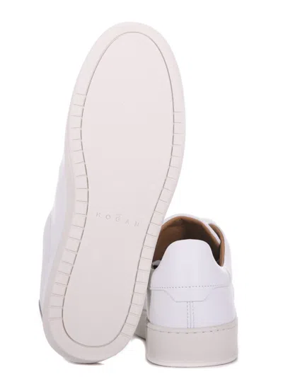 Hogan H672 Lace-up Sneakers In White