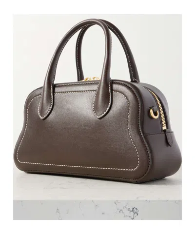 Bally Unda Shoulder Bag In Brown