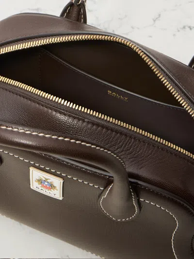 Bally Unda Shoulder Bag In Brown