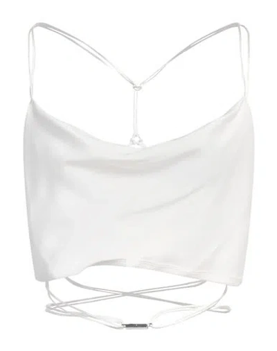 Gauge81 Woman Top White Size L Silk In White