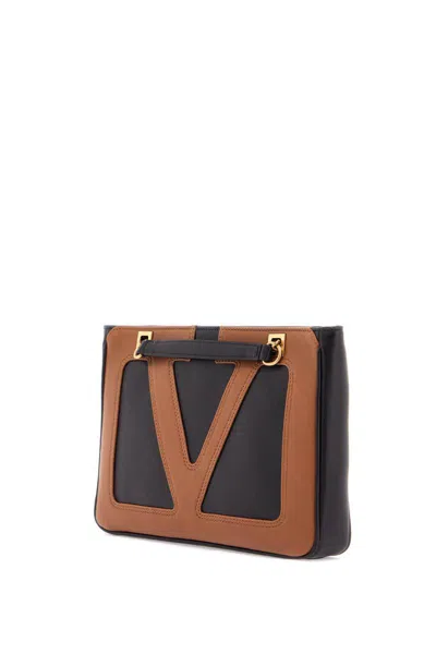 Valentino Viva Superstar Small Tote Bag In Black