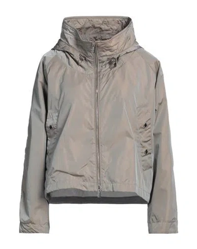 Moorer Woman Jacket Grey Size 6 Polyamide In Grey