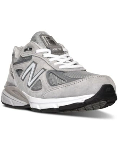 Shop New Balance Women's W990gl4 Running Sneakers From Finish Line In Grey
