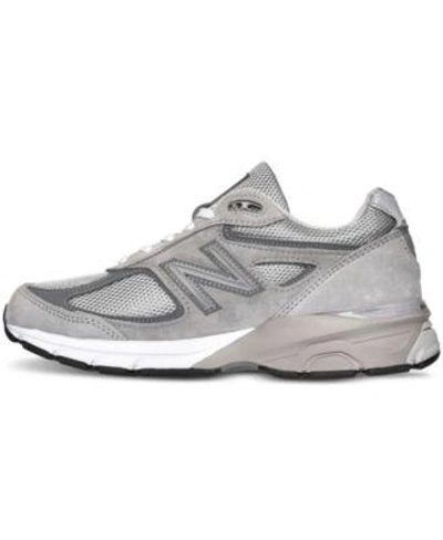 Shop New Balance Women's W990gl4 Running Sneakers From Finish Line In Grey