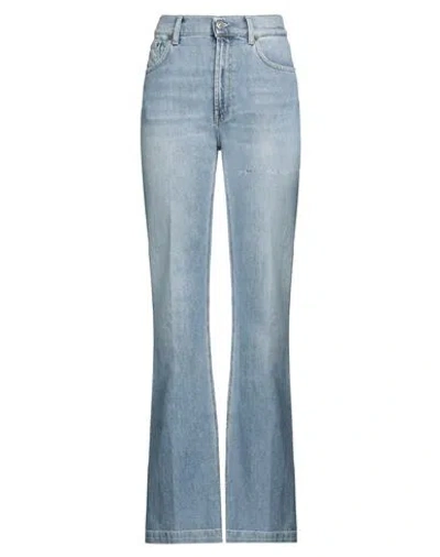 Dondup Woman Jeans Blue Size 31 Cotton, Elastane In Blue