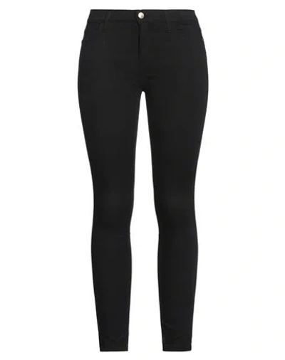 Kaos Jeans Woman Pants Black Size 28 Cotton, Polyester, Elastane In Black