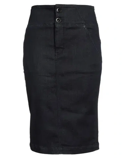 Jacob Cohёn Woman Denim Skirt Blue Size 28 Cotton, Lyocell, Polyester, Elastane In Blue