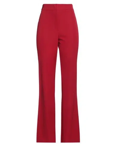 Silence Limited Woman Pants Brick Size M Pes, Elastane In Red
