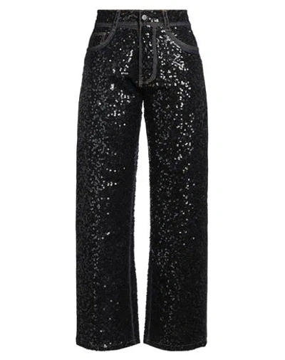 P.a.r.o.s.h P. A.r. O.s. H. Woman Jeans Blue Size S Cotton, Elastane, Pvc - Polyvinyl Chloride In Blue