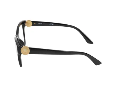 Shop Versace Eyeglasses In Black