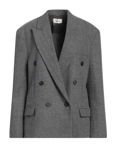 Vicolo Woman Blazer Grey Size L Polyester, Viscose, Elastane In Grey
