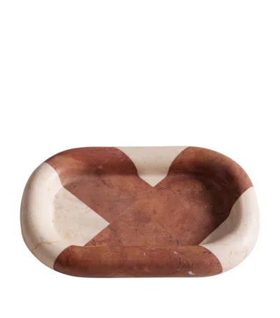 Soho Home Small Marble Adley Tray