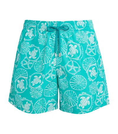 Vilebrequin Moorea Oursins Bicolores Swimsuit In Blue