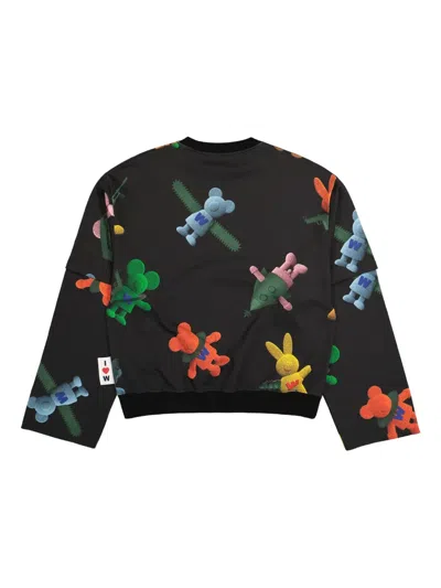 Walter Van Beirendonck Toyterror Sweat Super Os Sweater In Black