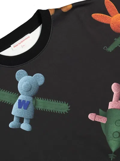 Walter Van Beirendonck Toyterror Sweat Super Os Sweater In Black