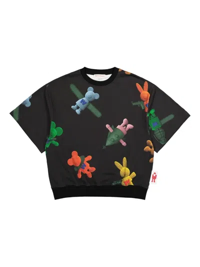 Walter Van Beirendonck Toyterror Sweat Super Os Sweater In Black