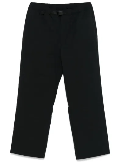 Snow Peak Flexible Insulated Trousers In Black