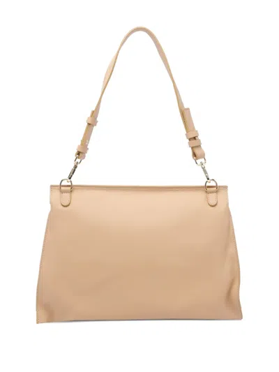 My Best Bag Leather Shoulder Bag In Neutrals
