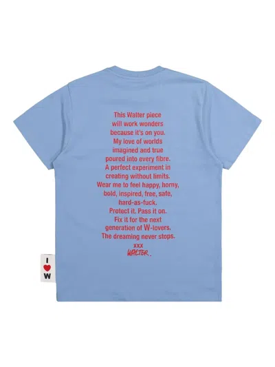 Walter Van Beirendonck I Have Seen The Future T-shirt In Blue